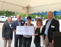 Donation presentation to Canandaigua ARC, June 2018.